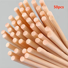 Bamboo Skewers 30/50pcs 5.91" Craft Sticks for DIY Projects