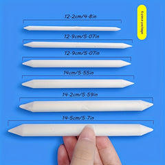 6pcs Blending Smudge Stump Stick Charcoal Sketching Tool
