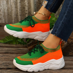 Breathable Running Shoes Thick Sole Sneakers Outdoor Sports Shoes