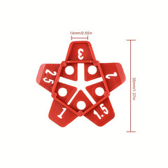 50pcs 12.7cm Tile Spacer Plastic Ceramic Gap Locator Cross Reusable Tool