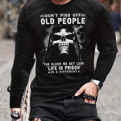 Old People Warning Sweatshirt