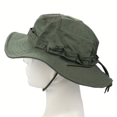 Tactical Camouflage Sunscreen Bucket Hat for Outdoor Activities