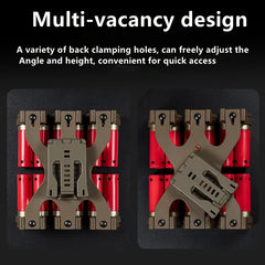 Adjustable Angle & Height Shell Clip Holder for Belt