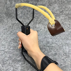 2pcs Powerful Slingshot With Wrist Support Camping Slingshot