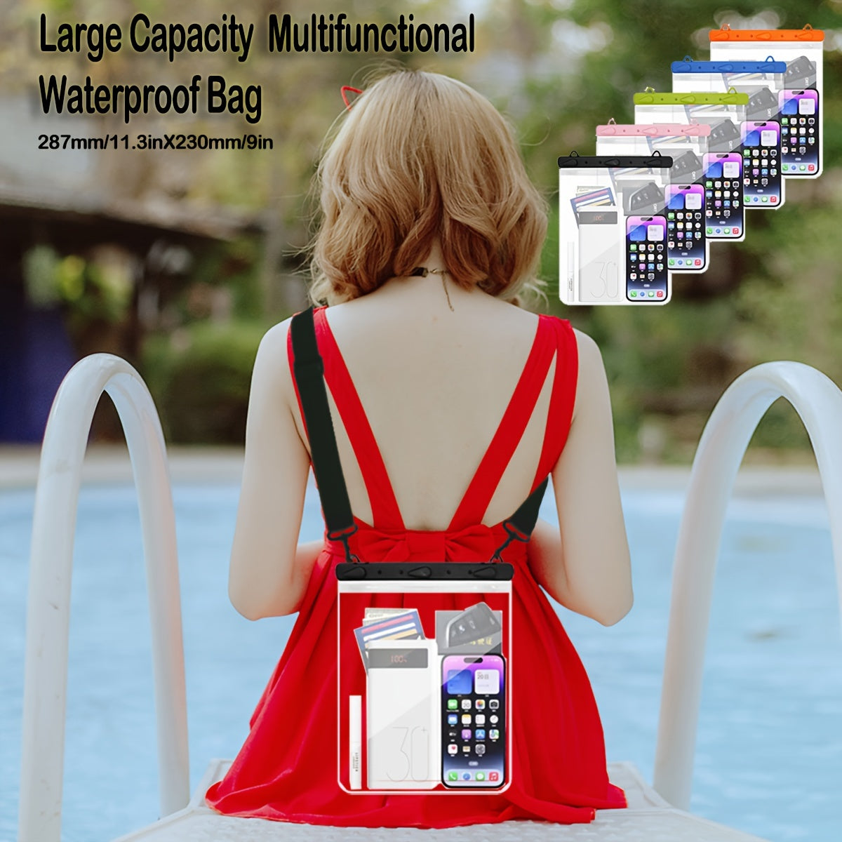 2pcs Waterproof Bag for Water Sports Camping