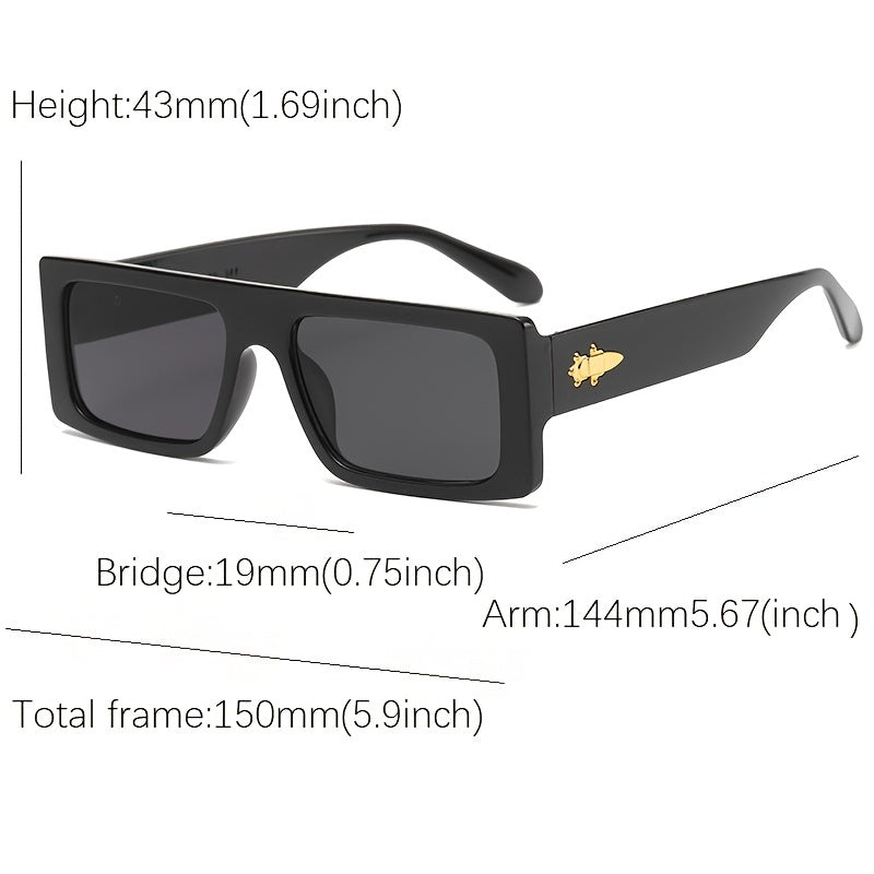 Men's Bee Accessories Uv400 Sunglasses in 6 Colors