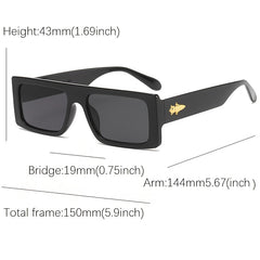 Men's Bee Accessories Uv400 Sunglasses in 6 Colors