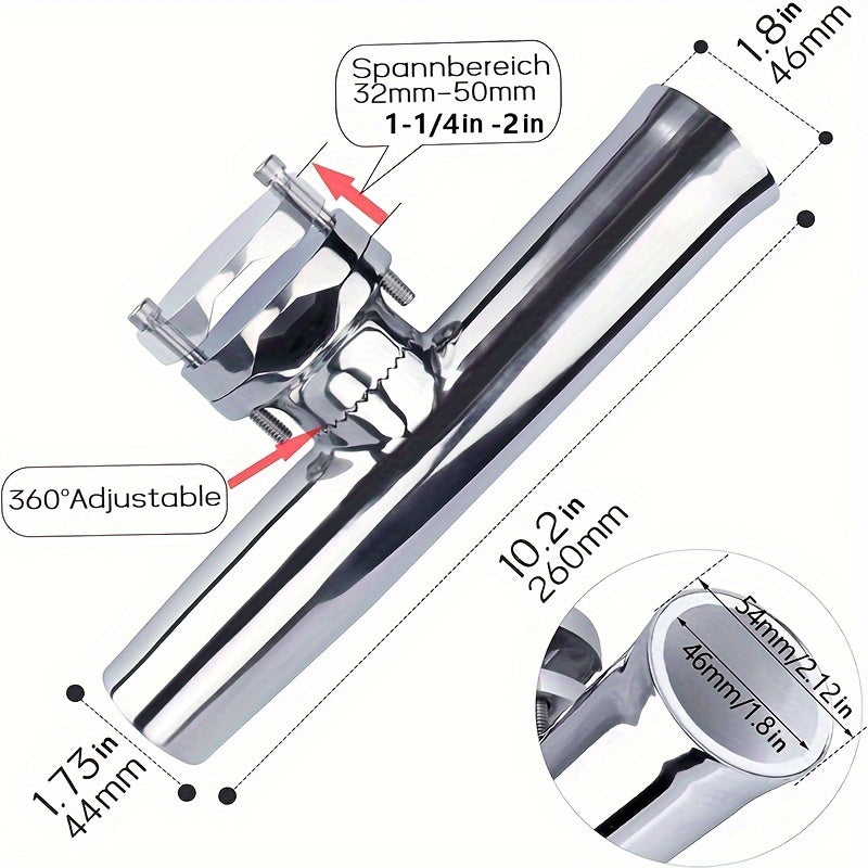 Stainless Steel Fishing Rod Holder for Boat