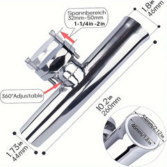 Stainless Steel Fishing Rod Holder for Boat
