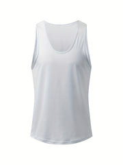 Quick Dry Slim Fit Sports Vest for Men Ideal for Fitness Training and Workouts