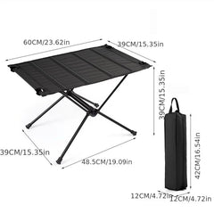 Portable Camping Table Lightweight Tear Resistant Aluminum Alloy Bracket
