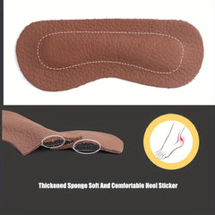 Leather Heel Protector Stickers High Heel Women Shoes Reducing Inserts