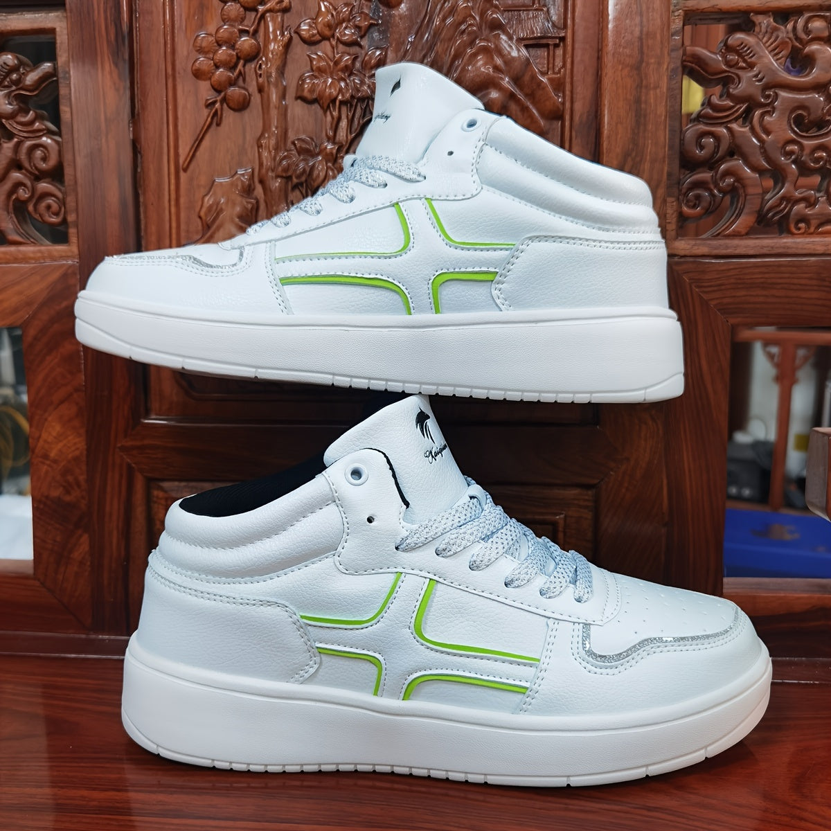 Men's Leather Casual Skate Shoes