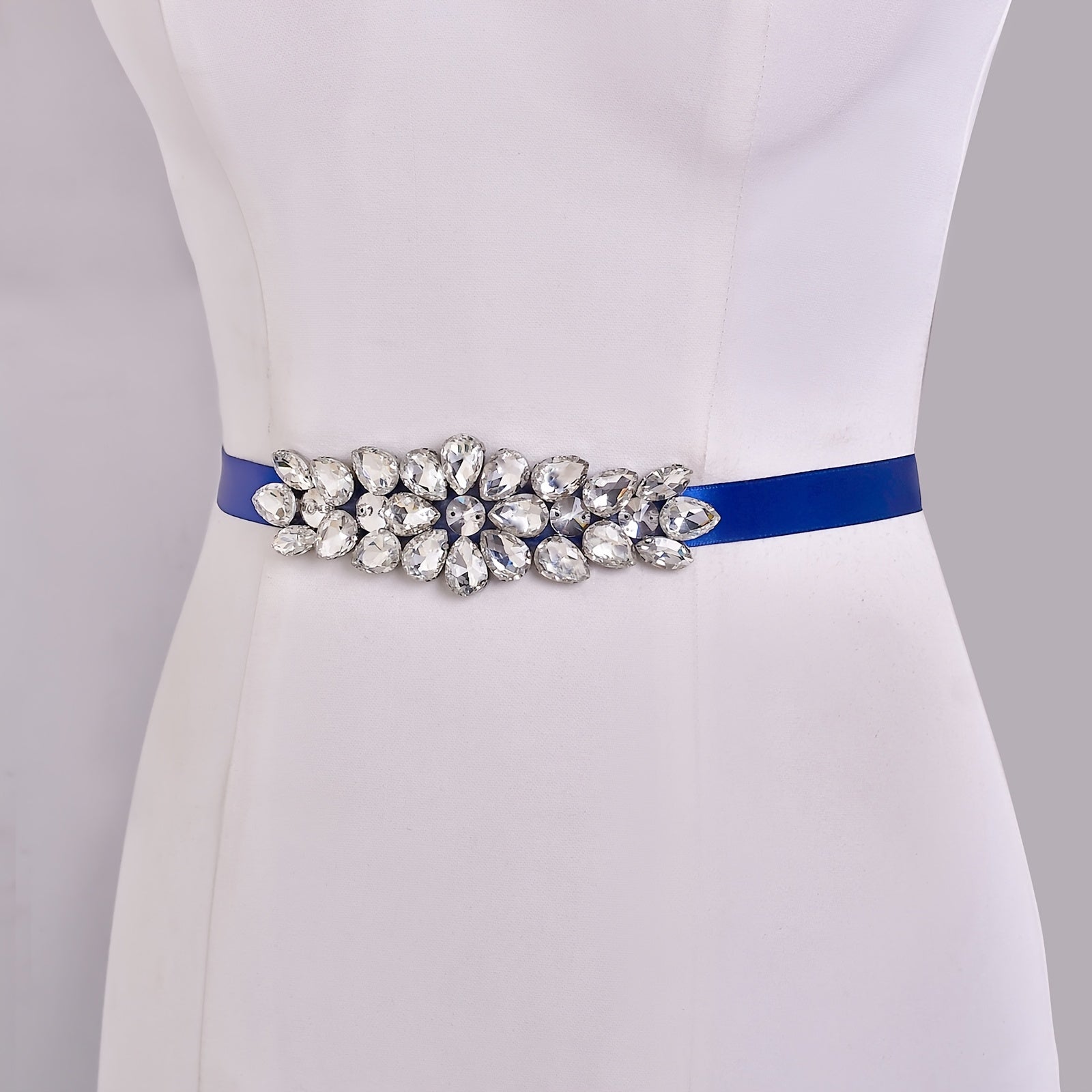 Large Rhinestone Belt Bridal Wedding Waist Ornament