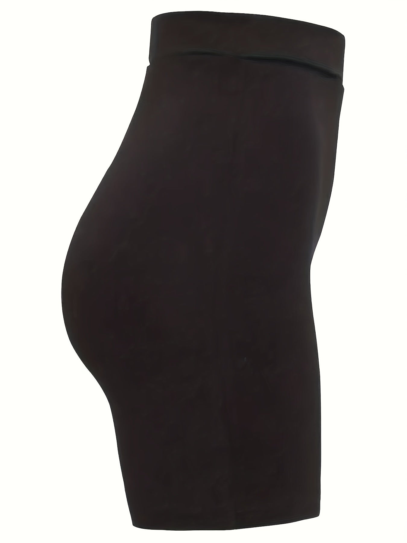 Women's Heart & Letter Print High Rise Skinny Shorts