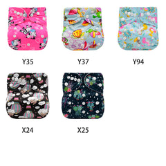 Adjustable Pocket Diapers for Boys & Girls, Reusable & Washable