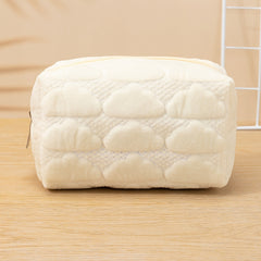 Cloud Pattern Makeup Bag Soft and Portable for Travel and Organization