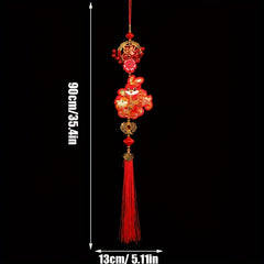 Spring Hanging Decoration Happy Year Supplies for Wall Door Window
