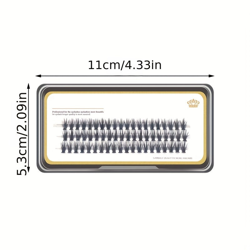 Soft Cluster False Eyelashes 30D Faux Mink Lashes 8 15mm