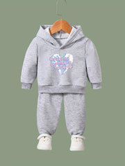 Girls Floral Activewear Set for Spring Fall Sports