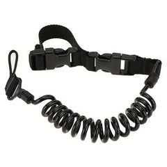 Tactical Anti lost Elastic Lanyard Rope with Release Buckle