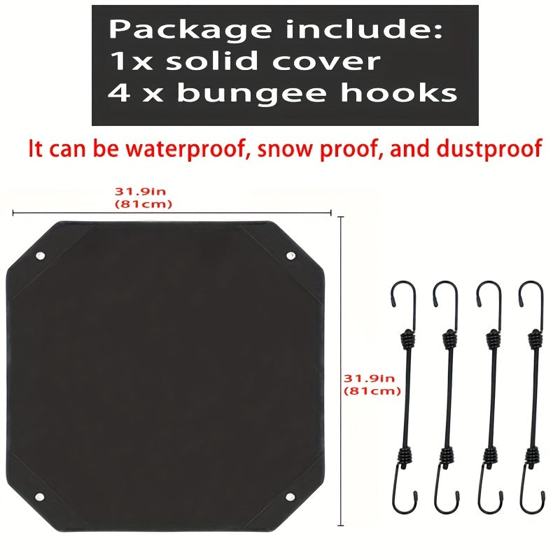 600D Heavy Weight Outdoor AC Cover for Central Air Conditioning