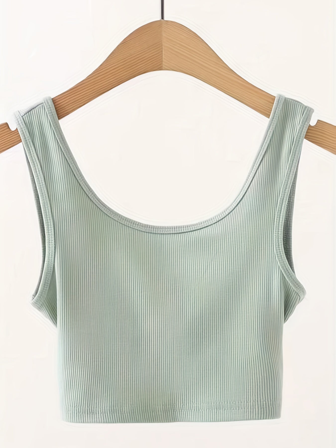 Crop Tank Top High Stretch Yoga Gym Tank Top