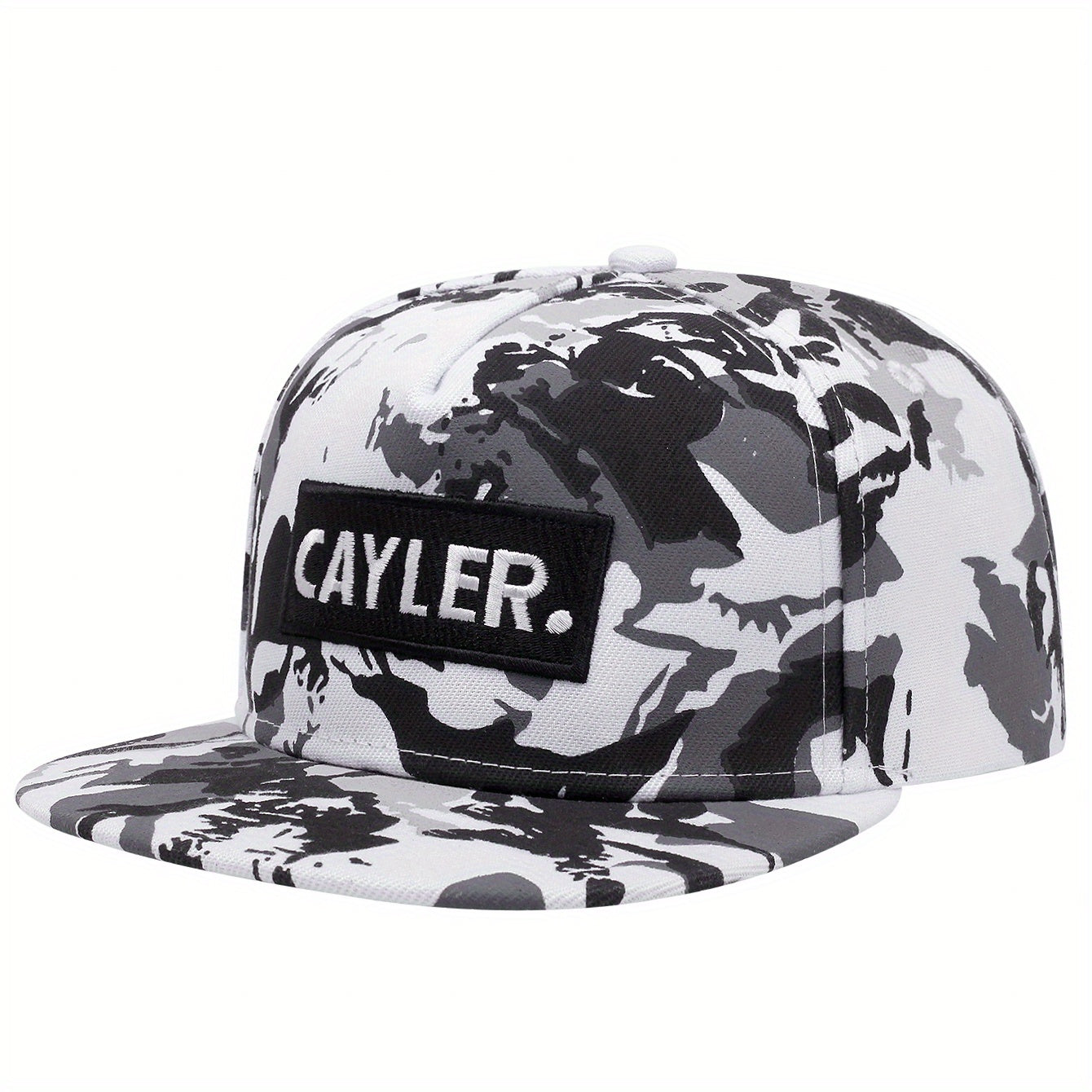Men's Hip Hop Flat Brim Snapback Hat