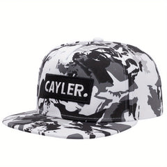 Men's Hip Hop Flat Brim Snapback Hat