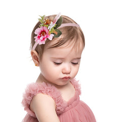 Girls Colorful Flower Headband Hairband Hair Accessories
