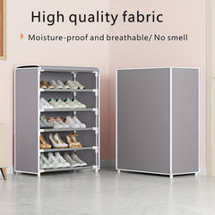 1pc Dustproof Shoe Rack Storage for Living Room Bedroom
