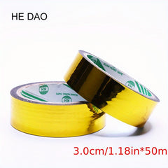 50m Foil Washi Tapes Laser Colors Glitter Slim Adhesive Masking Tapes