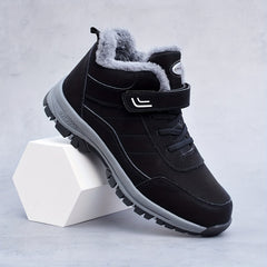 Non Slip Hiking Shoes Wear Resistant Shockproof Warm Camping Shoes