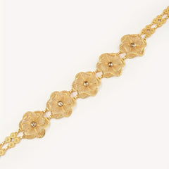 Boho Flower Waist Chain Indian Style Dance Belt