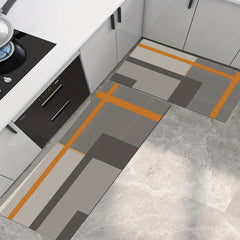 Kitchen Rugs Non Slip Absorbent Stain Resistant Waterproof Floor Mat