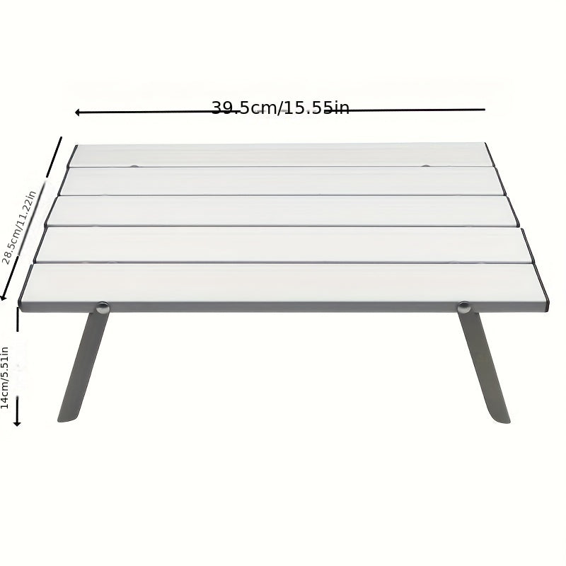 Camping Mini Foldable Table Lightweight Aluminum Table for Outdoor Travel