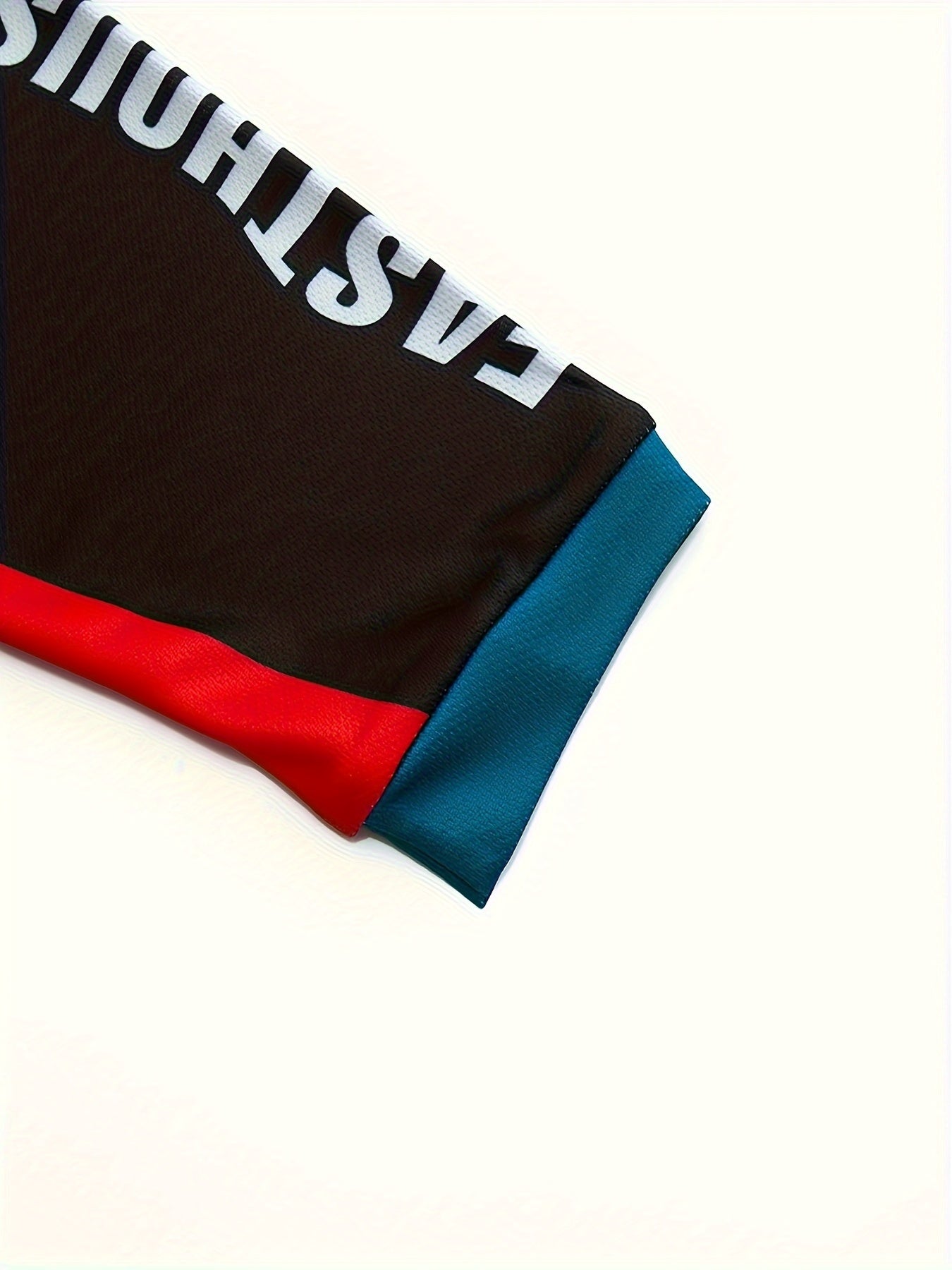 Men's Letter Long Sleeve Motorcycle T-shirt Quick Drying Breathable Top