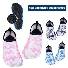 Barefoot Diving Water Shoes Quick Dry Lightweight Non Slip Soft Water Socks