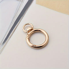 3pcs Key Chain Keyring Metal Lock Clip Buckle Accessories
