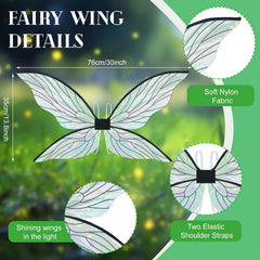 Fairy Wings Women Costume Butterfly Wings Halloween Party Costume