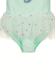 Unicorn Pattern Onesie Swimsuit for Girls