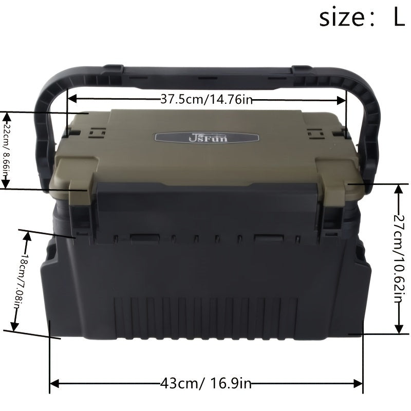 Large Capacity Fishing Tackle Box Outdoor Tool