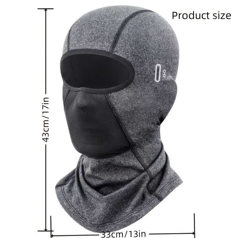 Water Resistant Fleece Balaclava Full Face Mask for Winter Sports