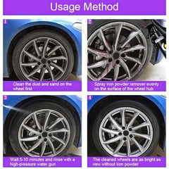 Car Interior and Wheel Cleaner Kit 200ml - Remove Metal Dust and Iron Powder
