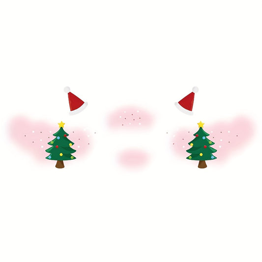 Gingerbread Man Christmas Tree Decoration Face Mask