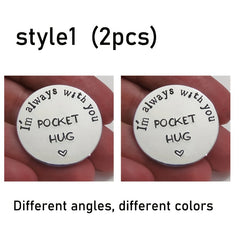 Men's Pocket Hug Long Distance Relationship Gift for Him