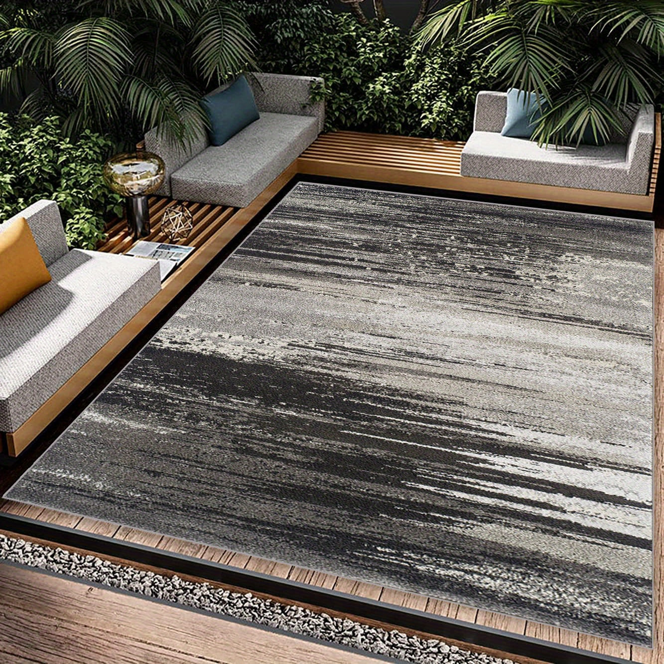 Soft Faux Sheepskin Floor Mat Anti-Skid Throw Rug