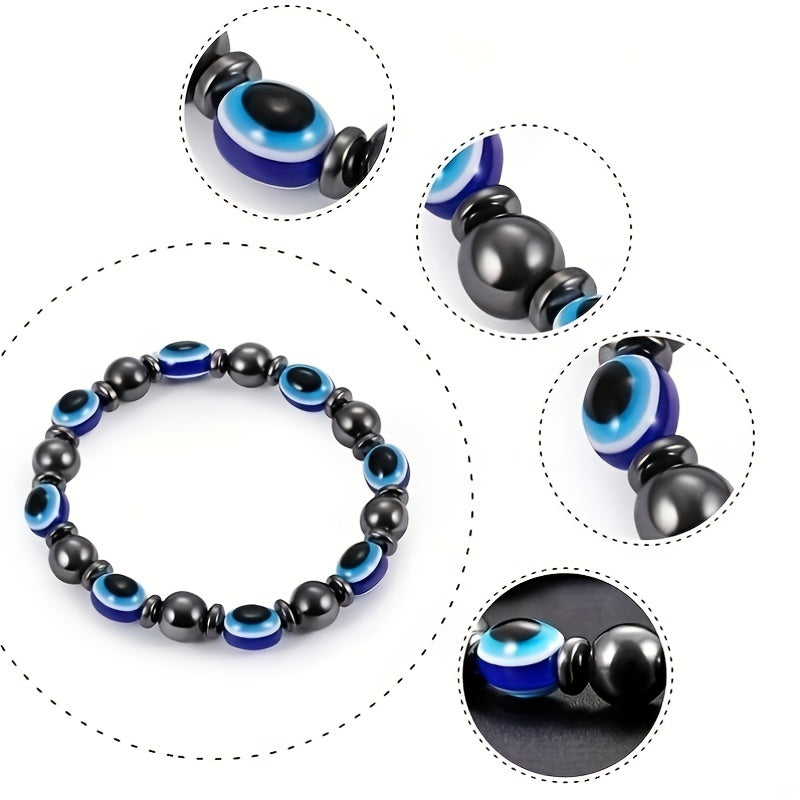Gender-Neutral Stretch Bracelet for Women & Men