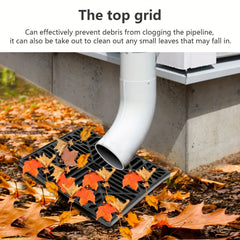 Flexible Downspout Extension Kit - Outdoor Gutter Downspout Extender
