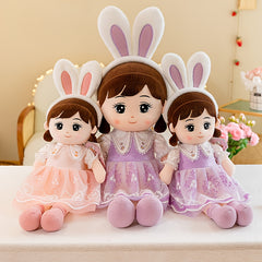 Nasha 19 69in Plush Toy Girl Heart Shaped Stuffed Animal Bunny